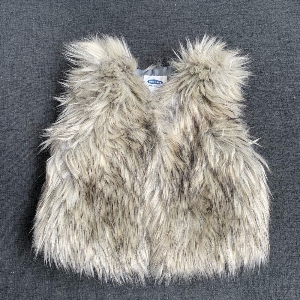 Old Navy Faux Fur Vest